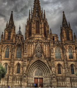 Photo of the cathedral in Spain